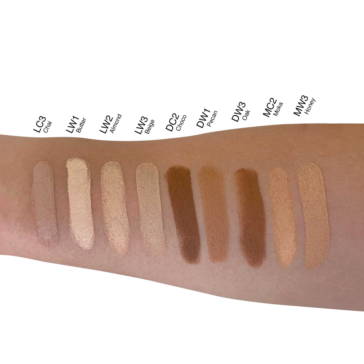 Creme-Concealer-Stick-Swatches - Glaze & Gloss