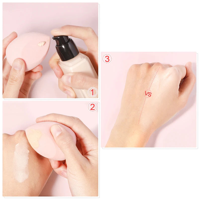 Glaze & Gloss Premium Water-Drop Makeup Blender Sponge