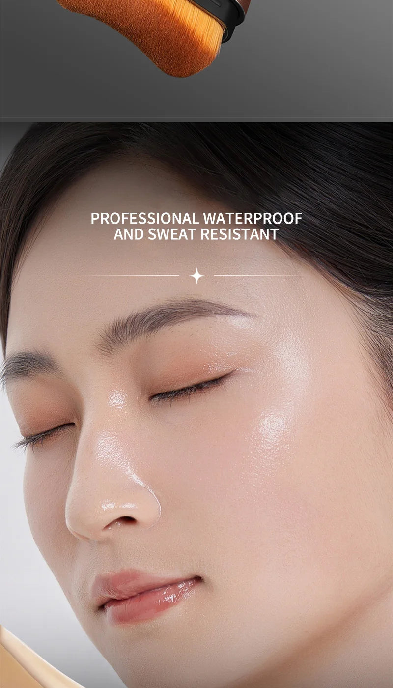Glaze & Gloss 2-in-1 Rotating Foundation Stick & Brush
