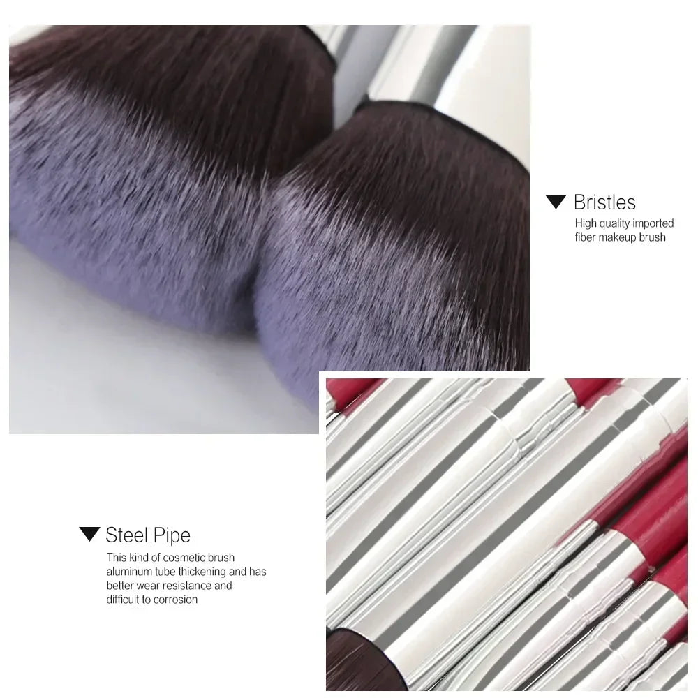 Glaze & Gloss 
Essential Eyeshadow & Eyeliner Brush Kit