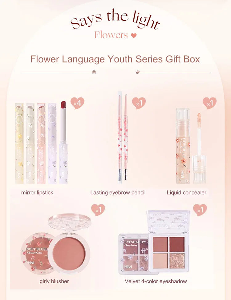 Glaze & Gloss Sweet Garden 8-Piece Beauty Set