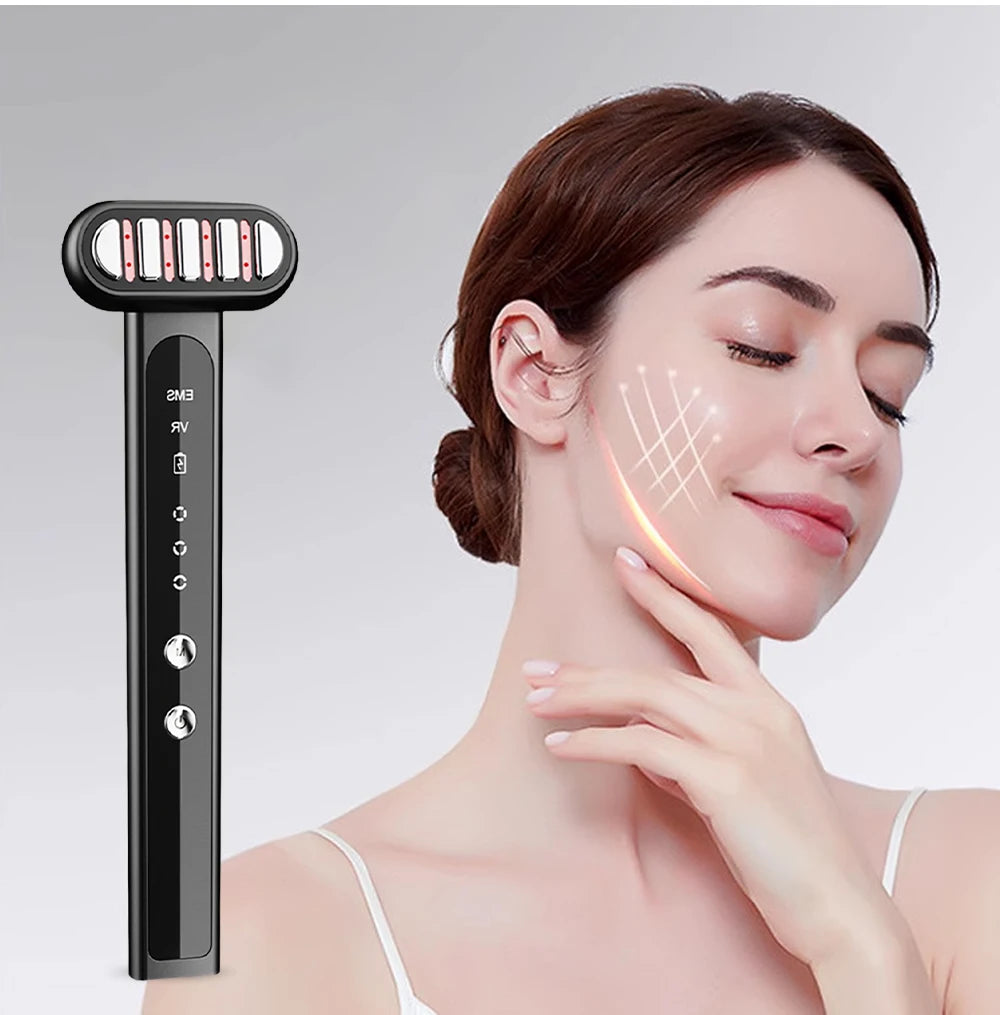 Glaze & Gloss 4-in-1 Red Light Facial Wand