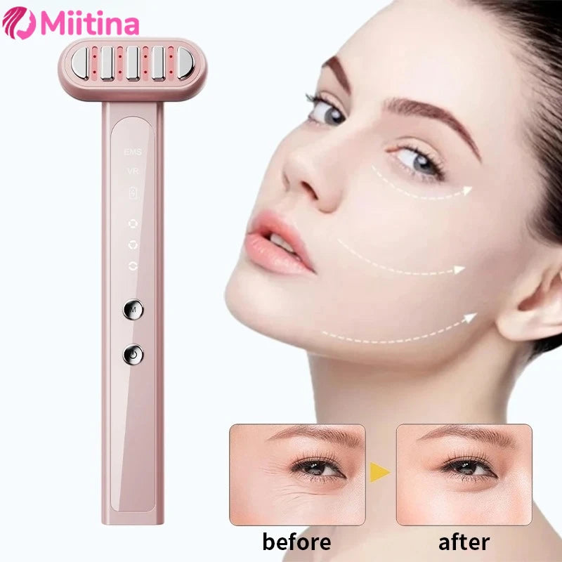 Glaze & Gloss 4-in-1 Red Light Facial Wand
