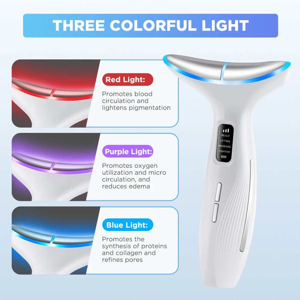Glaze & Gloss 7-in-1 LED Face & Neck Therapy Device