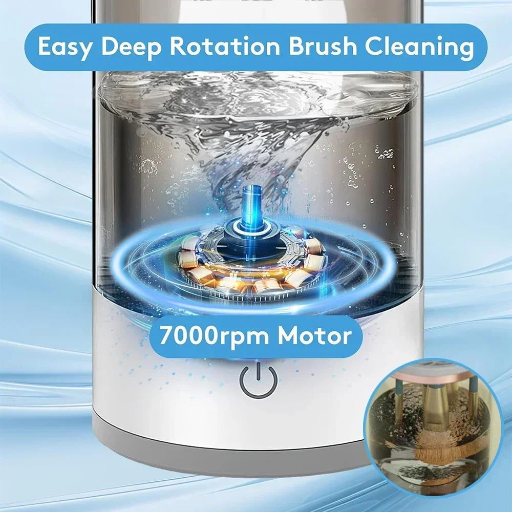 Glaze & Gloss 3-in-1 Electric Makeup Brush Cleaner