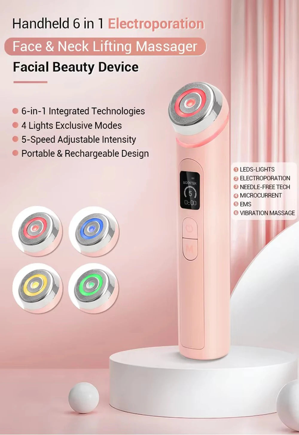 Glaze & Gloss 4-in-1 Facial Contouring & Radiance Device