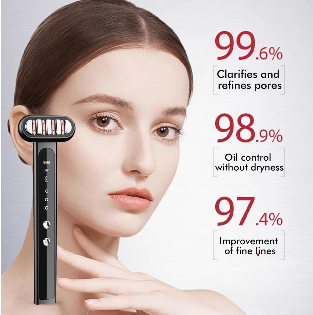 Glaze & Gloss 4-in-1 Red Light Facial Wand