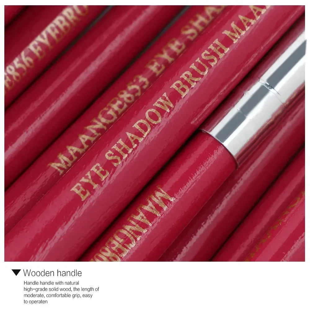 Glaze & Gloss 
Essential Eyeshadow & Eyeliner Brush Kit