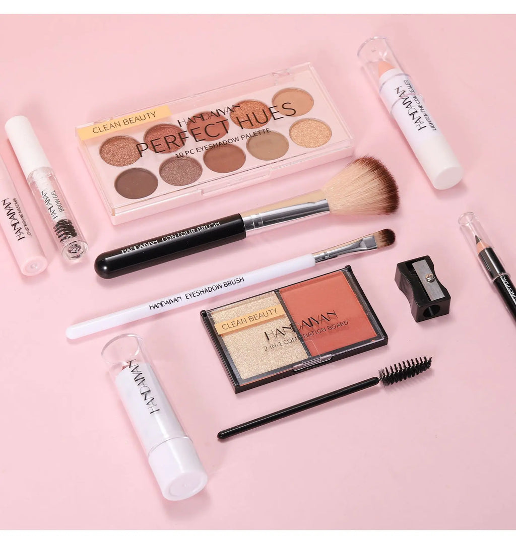 Glaze & Gloss Professional 11-Piece Full Makeup Kit