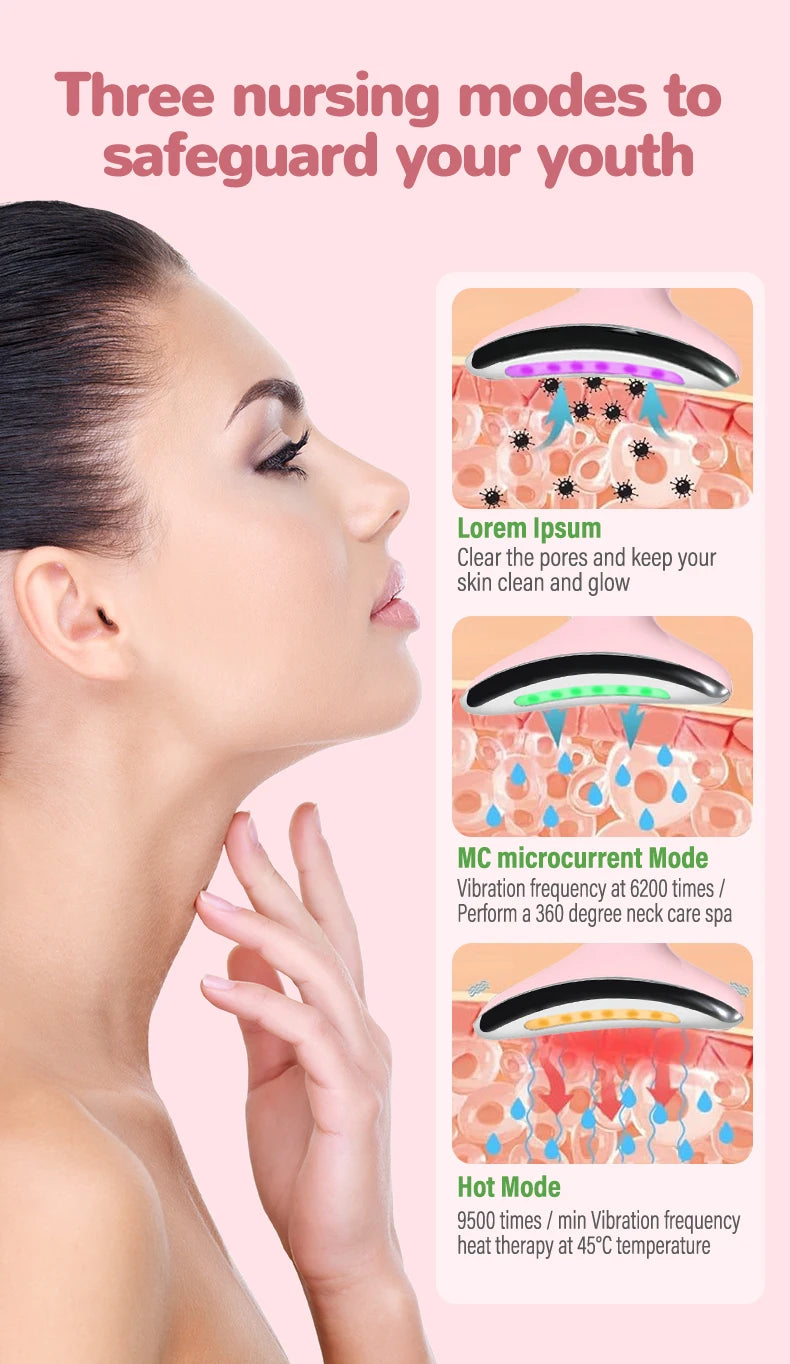 Glaze & Gloss 7-in-1 LED Face & Neck Sculpting Device