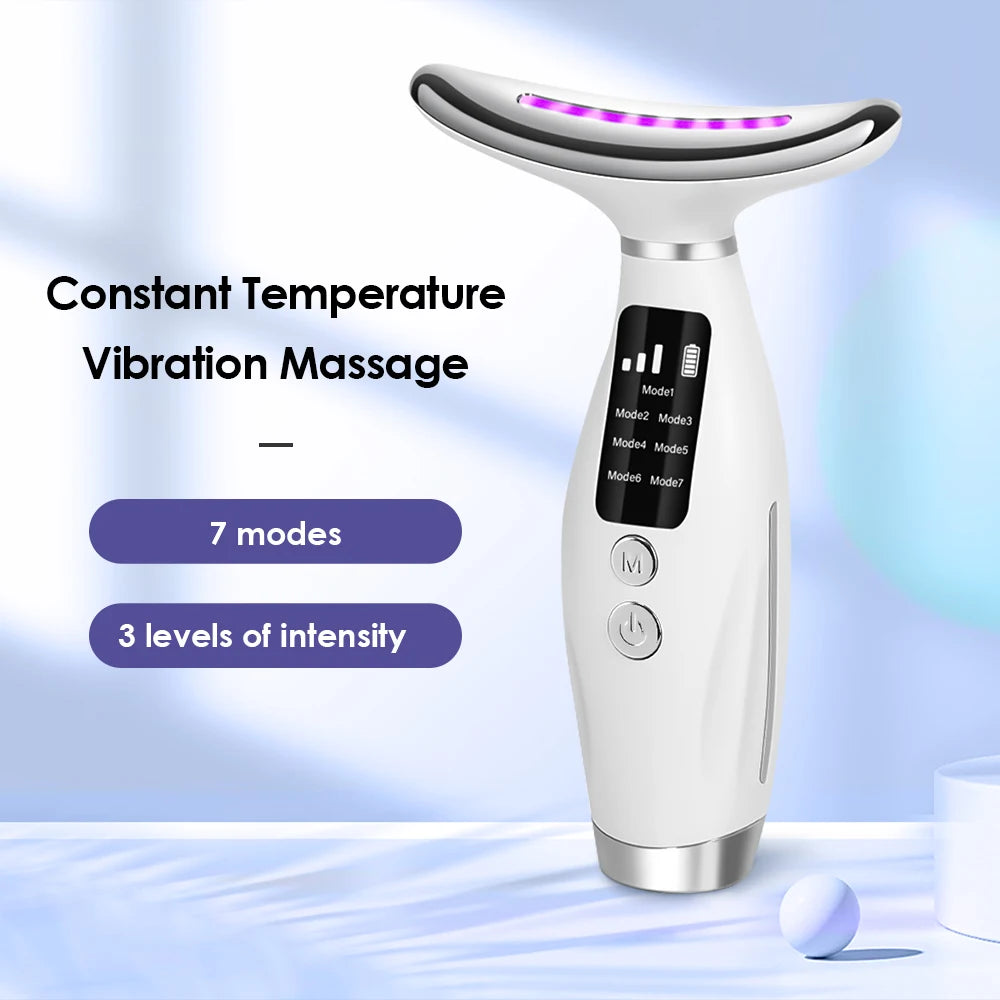Glaze & Gloss 7-in-1 LED Face & Neck Therapy Device