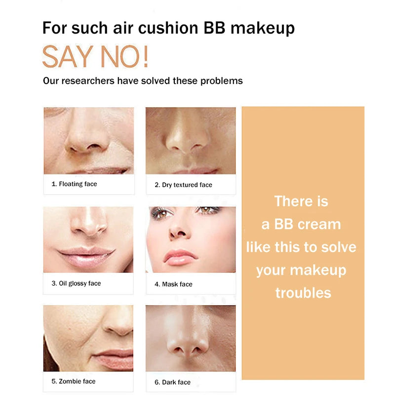 Glaze & Gloss Moisturizing Air Cushion BB Cream Foundation