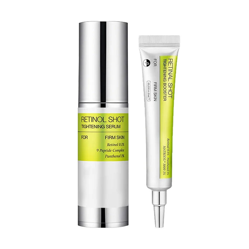 Glaze & Gloss Korean Retinol Eyes Booster Cream & Serum Set