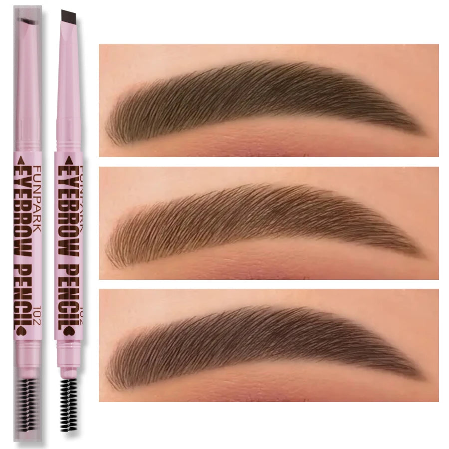 Glaze & Gloss 
2-in-1 Waterproof Eyebrow Pencil