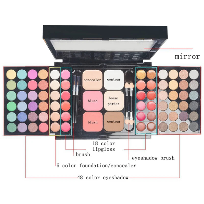 Glaze & Gloss Professional Makeup Kit