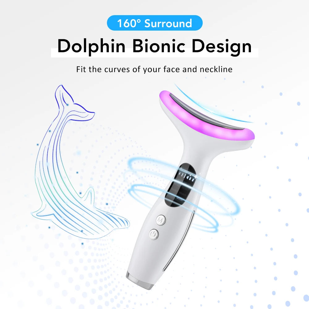Glaze & Gloss 7-in-1 LED Face & Neck Therapy Device