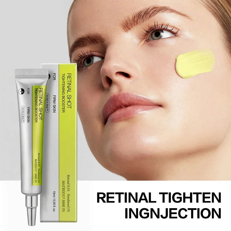 Glaze & Gloss Korean Retinol Eyes Booster Cream & Serum Set