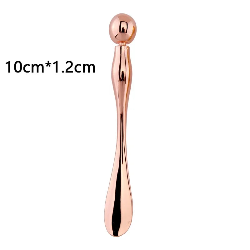 Glaze & Gloss Metal Face Massage Stick & Eye Cream Applicator