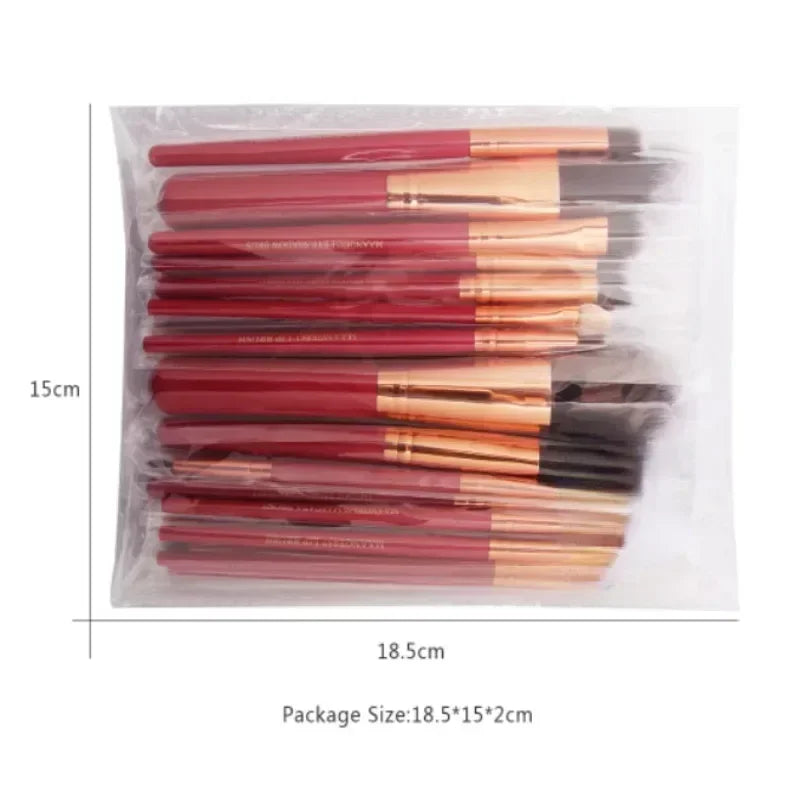 Glaze & Gloss 
Essential Eyeshadow & Eyeliner Brush Kit