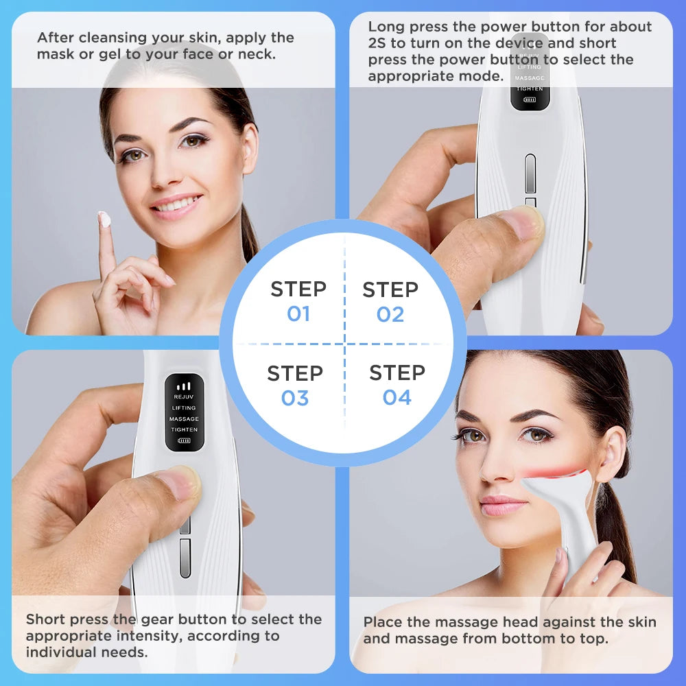 Glaze & Gloss 7-in-1 LED Face & Neck Therapy Device