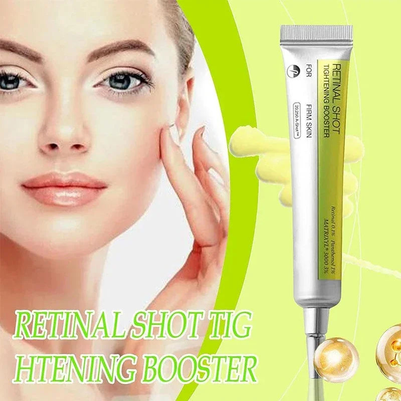 Glaze & Gloss Korean Retinol Eyes Booster Cream & Serum Set