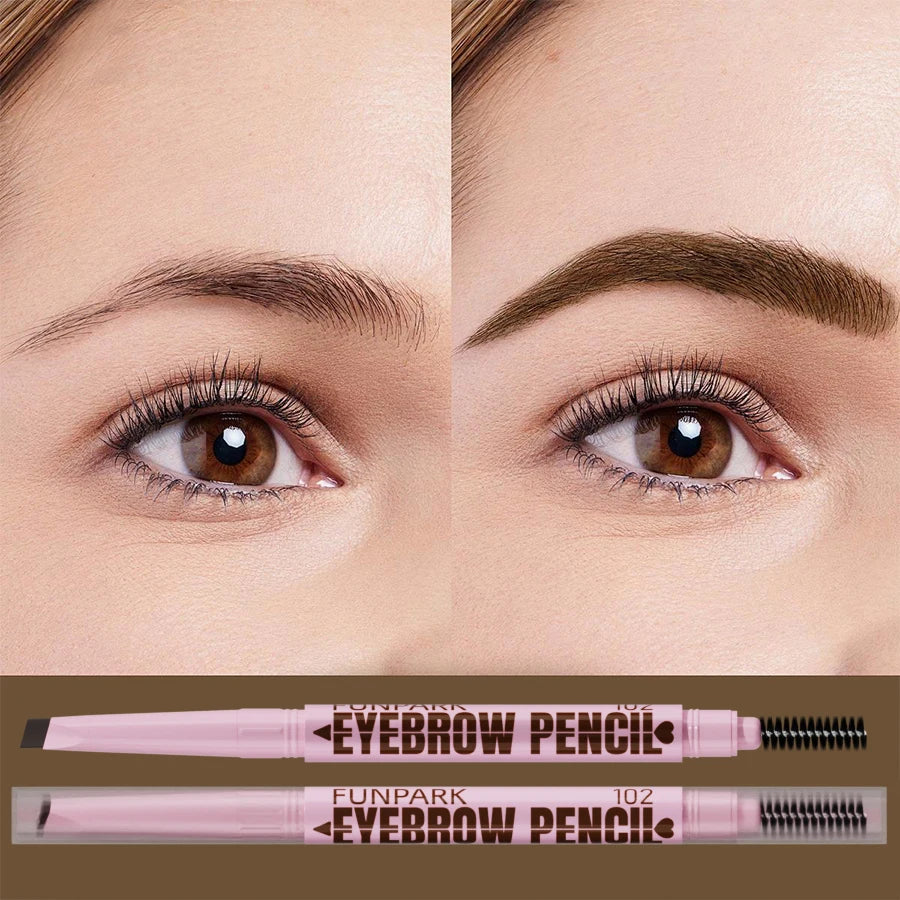 Glaze & Gloss 
2-in-1 Waterproof Eyebrow Pencil