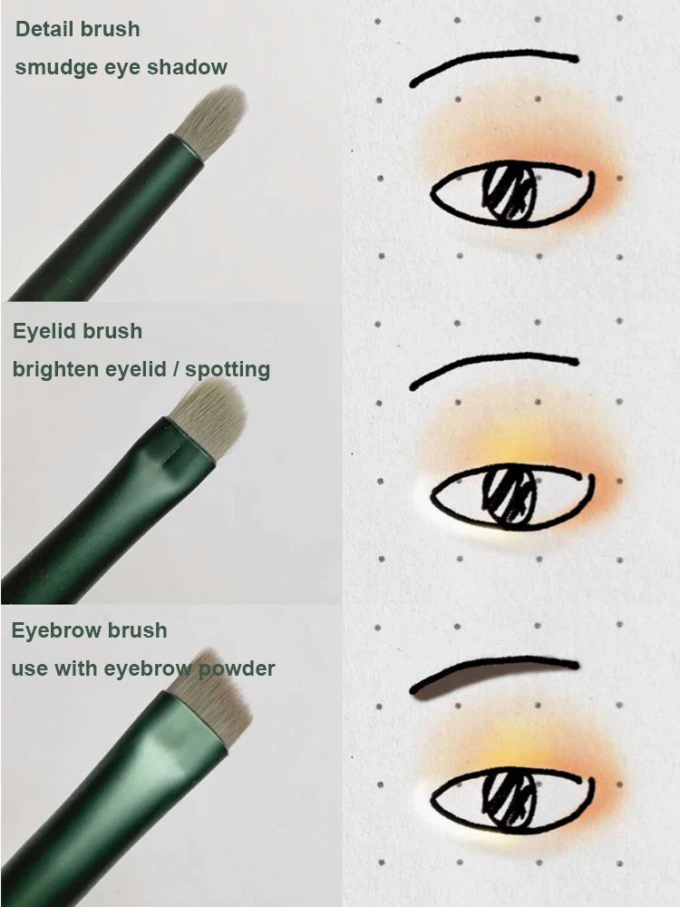 Luxury 13-Piece Face & Eye Makeup Brush Set