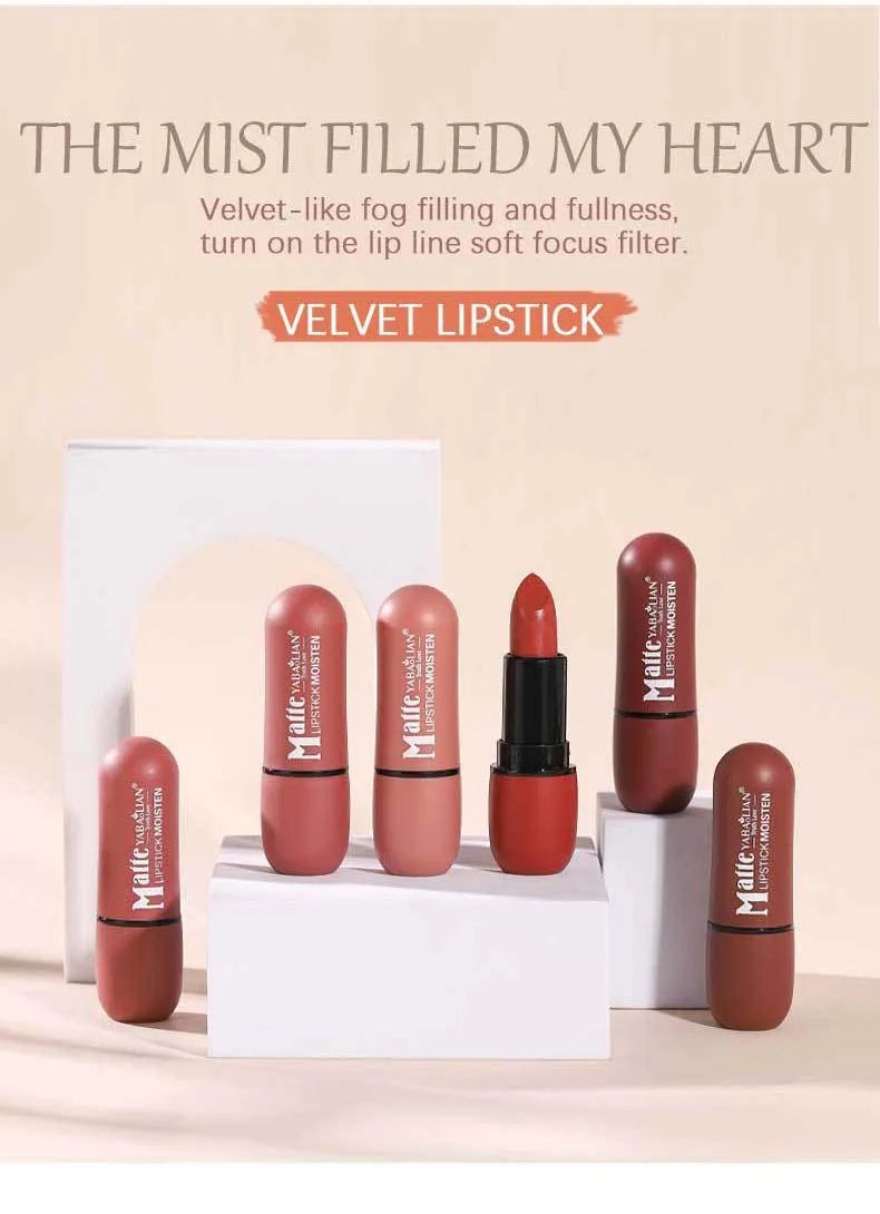 Glaze & Gloss Flawless Velvet Matte Lipstick