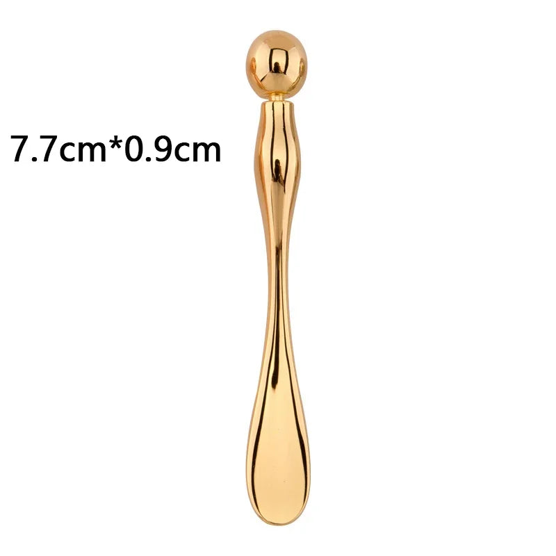 Glaze & Gloss Metal Face Massage Stick & Eye Cream Applicator