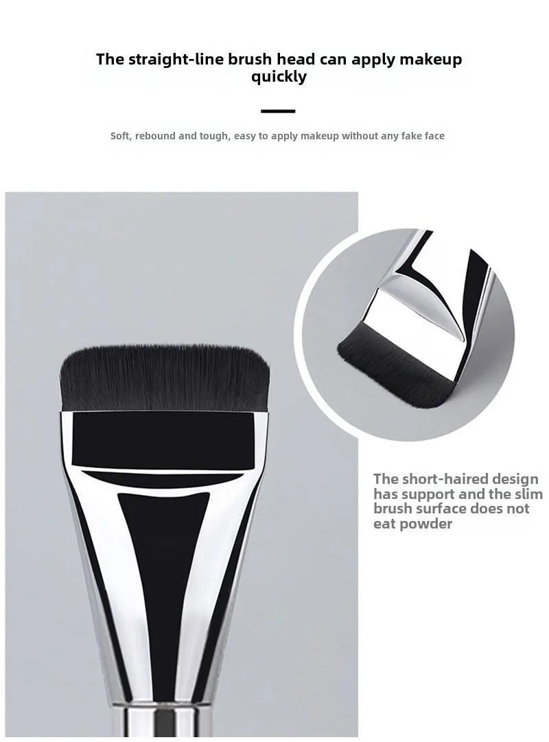 Glaze & Gloss Perfect Flat-Head Foundation Brush