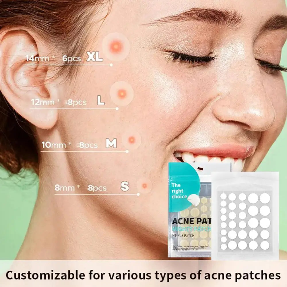 Glaze & Gloss Invisible Acne & Pimple Repair Patches (30-Pack)