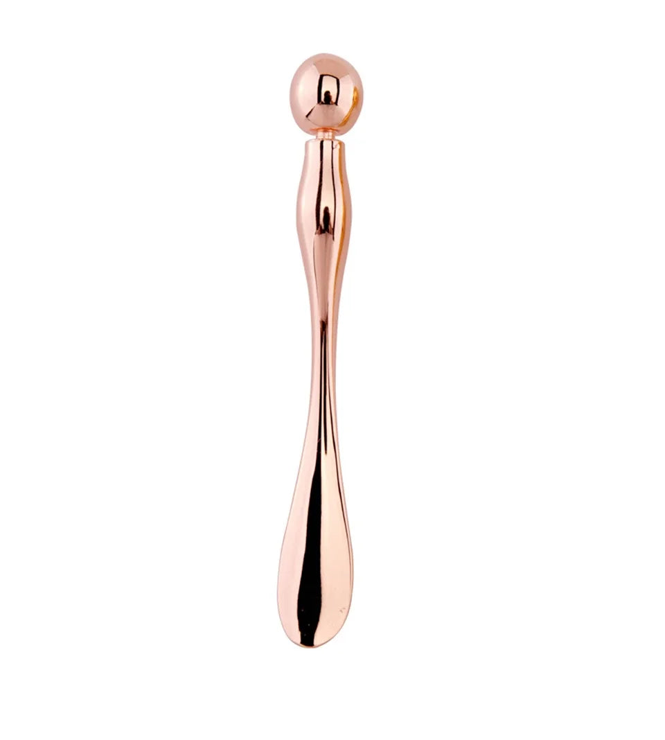 Glaze & Gloss Metal Face Massage Stick & Eye Cream Applicator