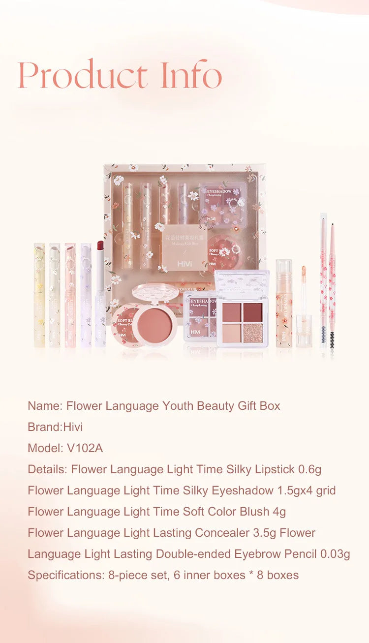 Glaze & Gloss Sweet Garden 8-Piece Beauty Set