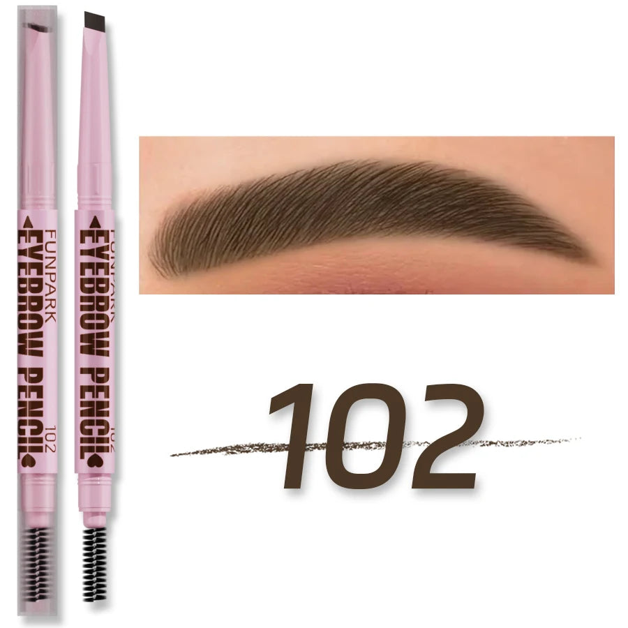 Glaze & Gloss 
2-in-1 Waterproof Eyebrow Pencil