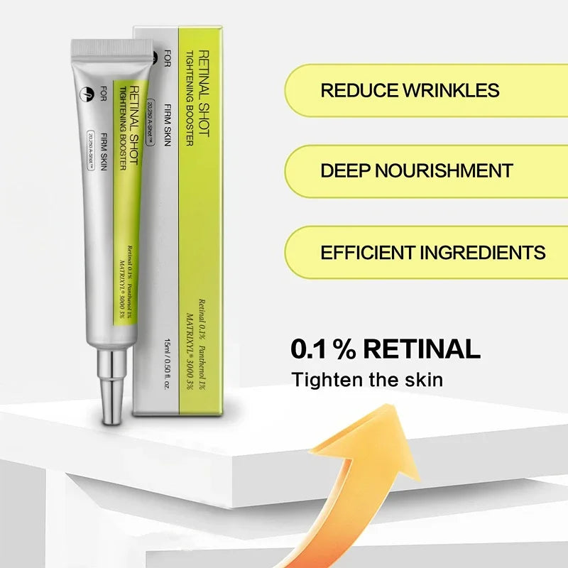 Glaze & Gloss Korean Retinol Eyes Booster Cream & Serum Set