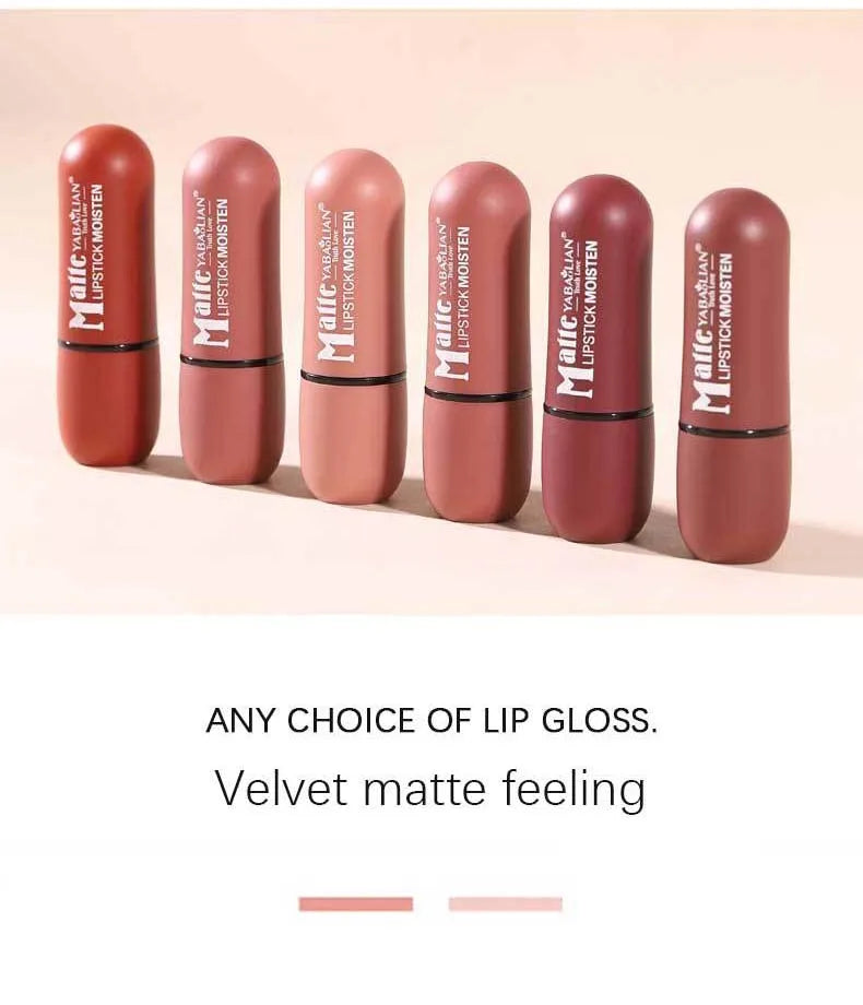 Glaze & Gloss Flawless Velvet Matte Lipstick