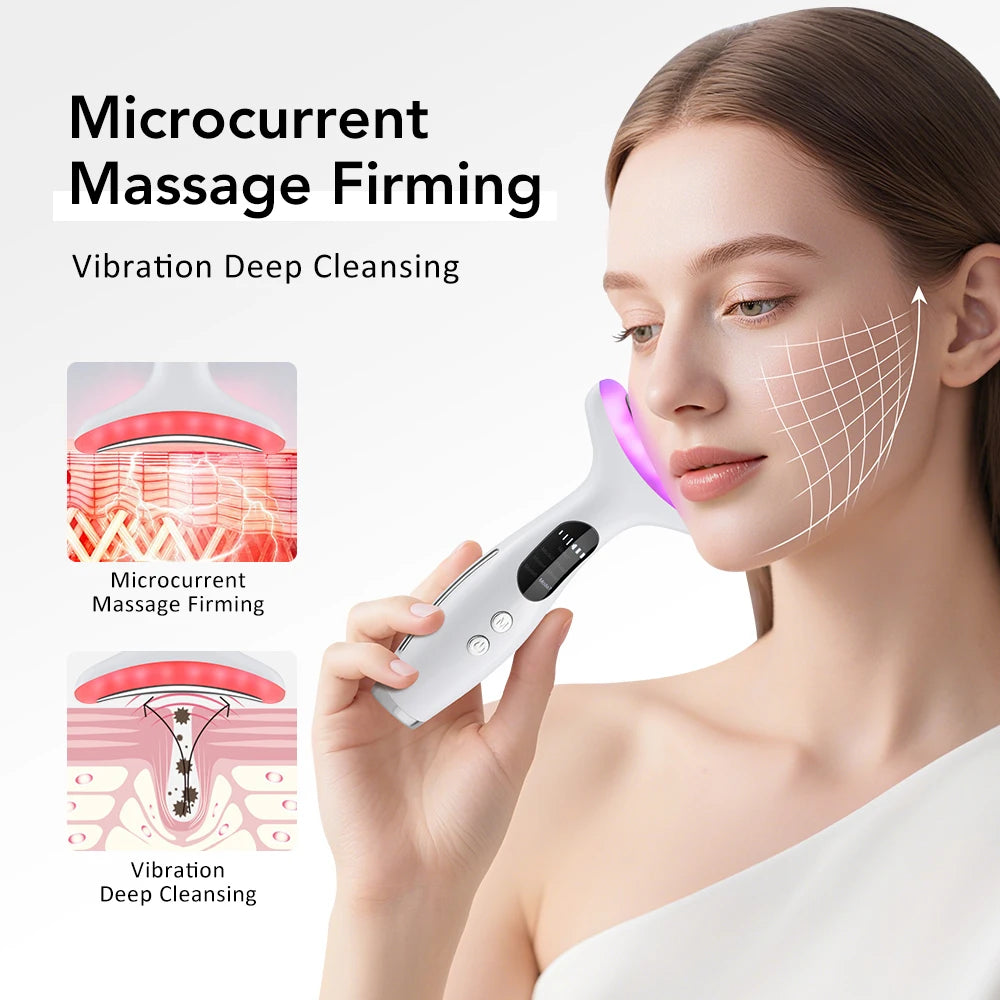 Glaze & Gloss 7-in-1 LED Face & Neck Therapy Device