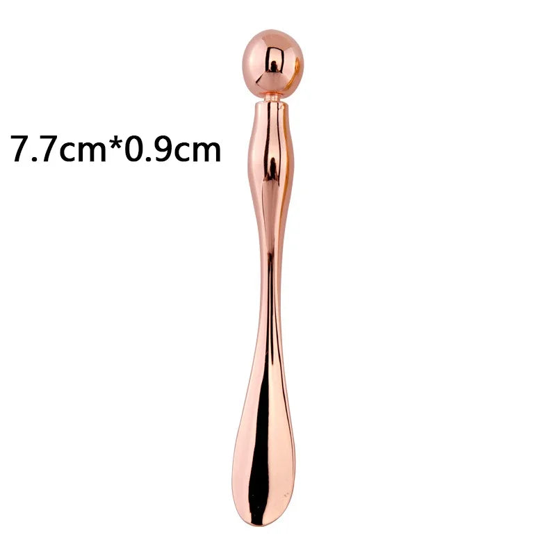 Glaze & Gloss Metal Face Massage Stick & Eye Cream Applicator