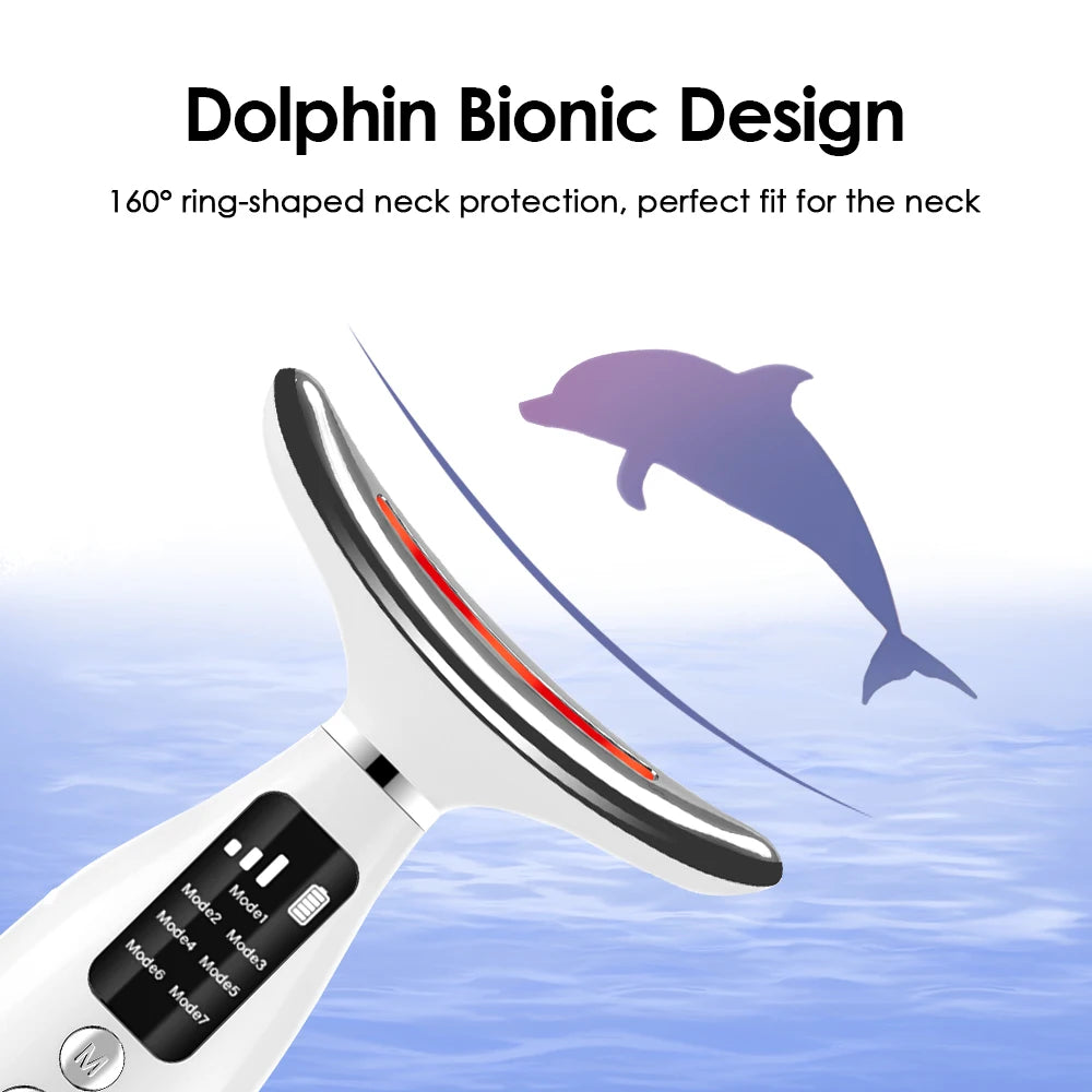 Glaze & Gloss 7-in-1 LED Face & Neck Therapy Device