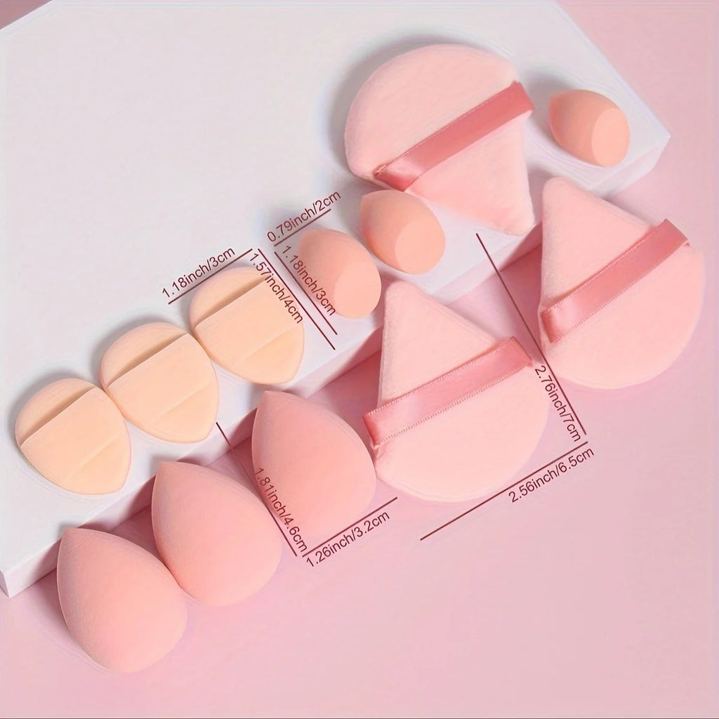 Glaze & Gloss Mini Beauty Blender & Powder Puff Set