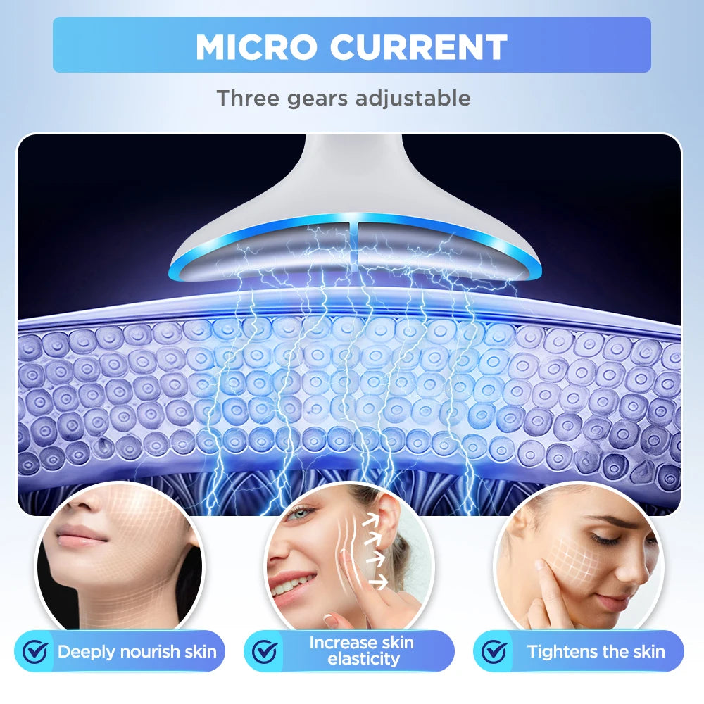 Glaze & Gloss 7-in-1 LED Face & Neck Therapy Device