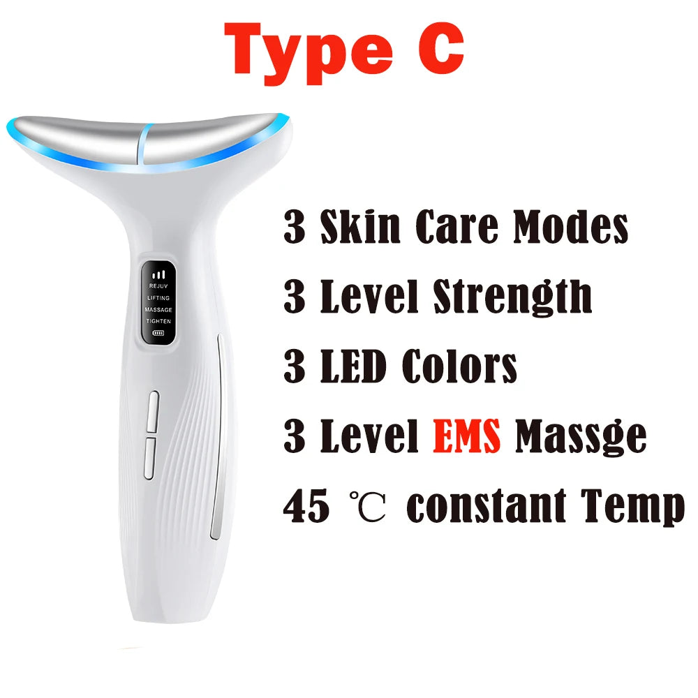 Glaze & Gloss 7-in-1 LED Face & Neck Therapy Device