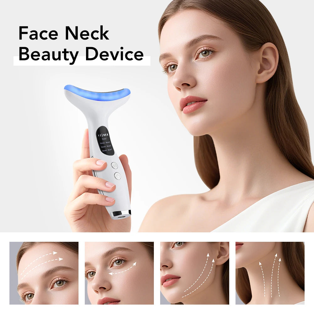 Glaze & Gloss 7-in-1 LED Face & Neck Therapy Device
