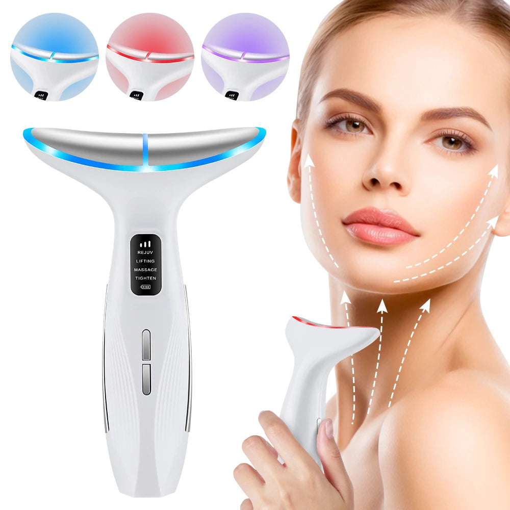 Glaze & Gloss 7-in-1 LED Face & Neck Therapy Device