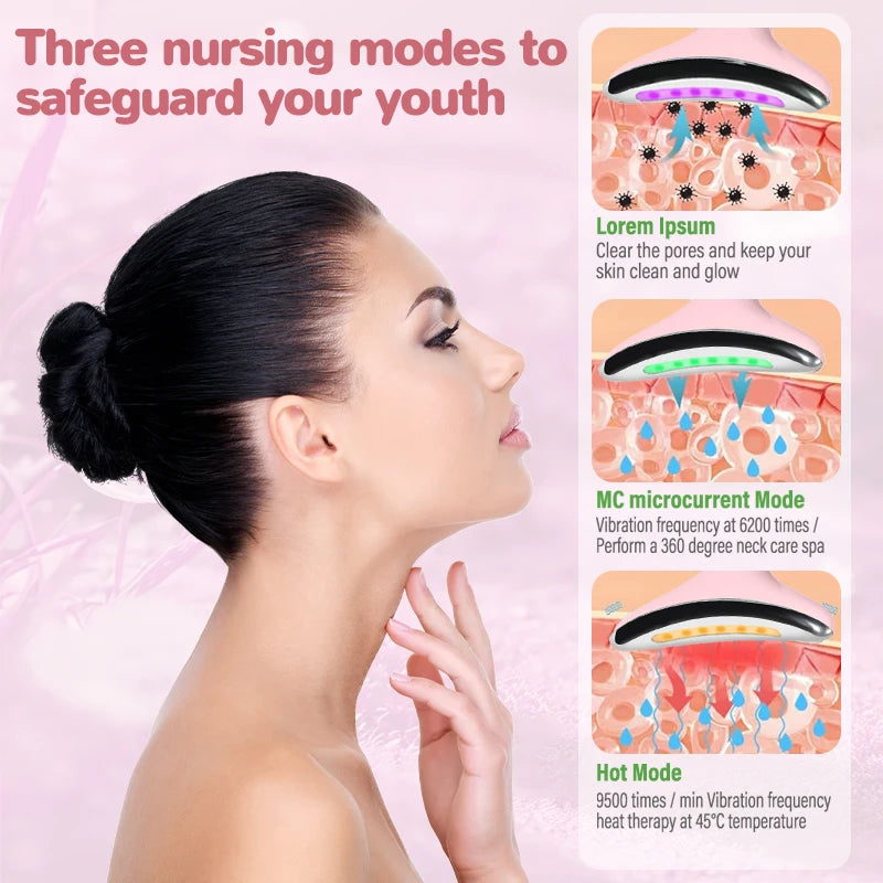 Glaze & Gloss 7-in-1 LED Face & Neck Sculpting Device