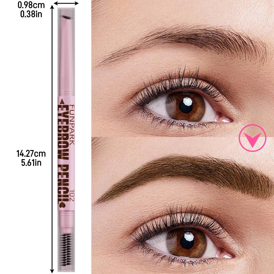 Glaze & Gloss 
2-in-1 Waterproof Eyebrow Pencil