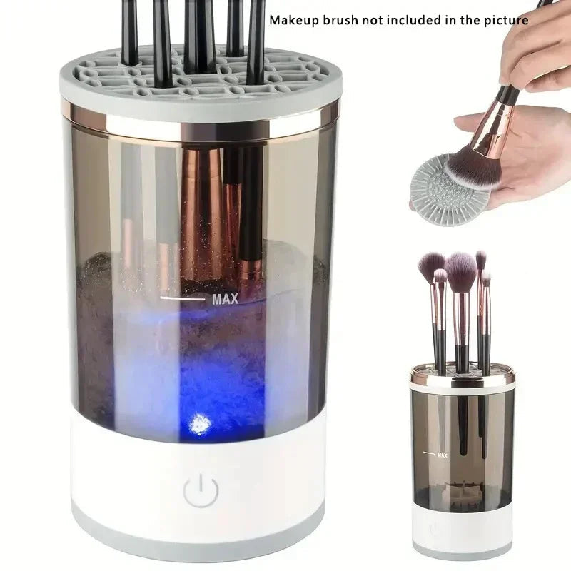 Glaze & Gloss 3-in-1 Electric Makeup Brush Cleaner