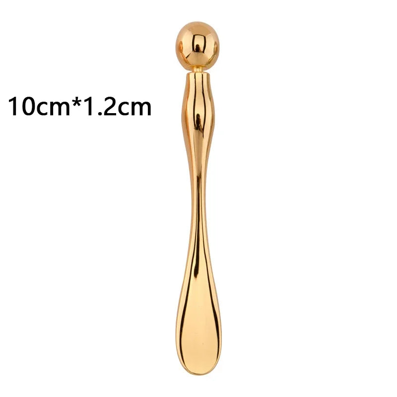Glaze & Gloss Metal Face Massage Stick & Eye Cream Applicator